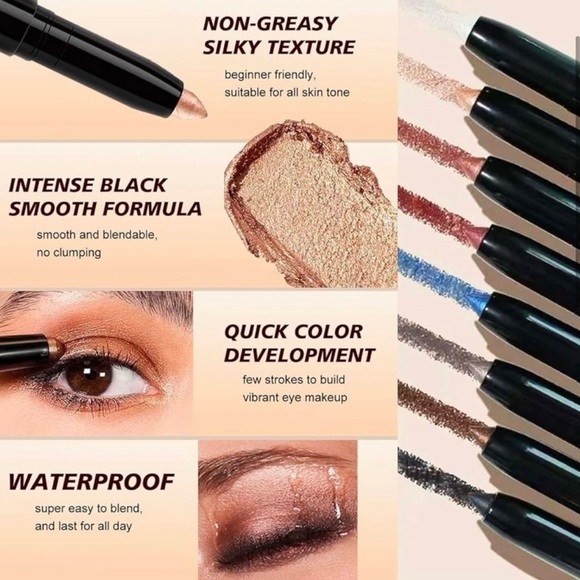 NEW IN BOX Laura Geller Make it a Double Eyeshadow Stick ~Champagne~Double sided - Picture 2 of 6